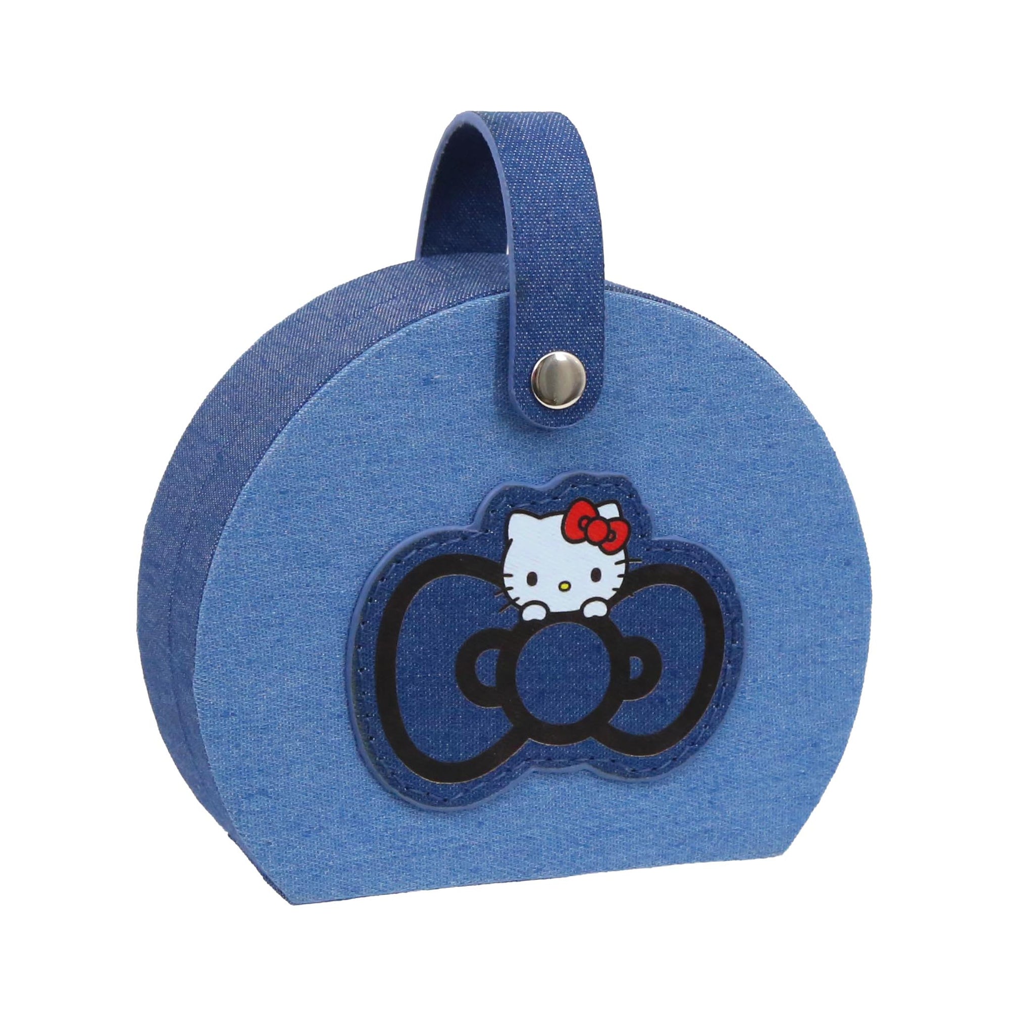 Hello Kitty® Denim Round Jewelry Organizer