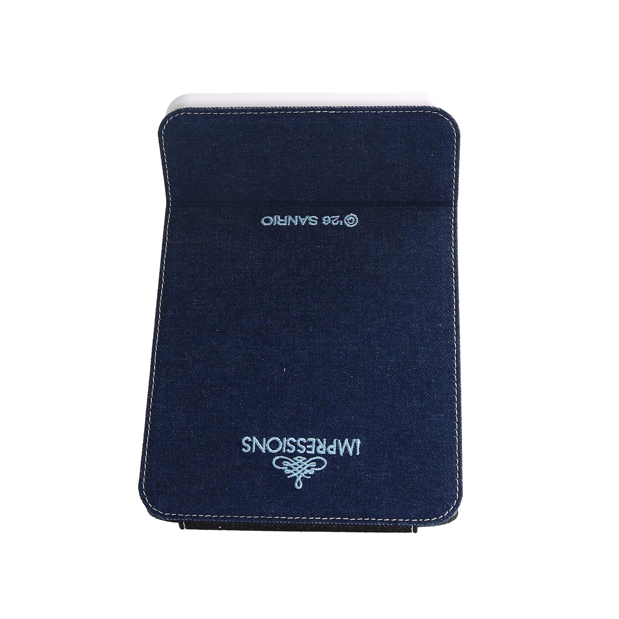 Hello Kitty® Patchwork Denim Touch Pad Folio LED Makeup Mirror