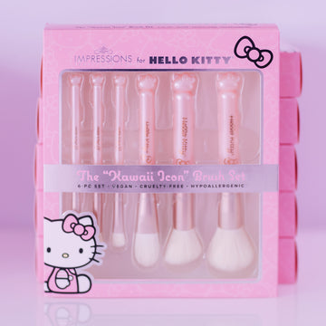 Hello Kitty® "Kawaii Icon" 6-PC BRUSH SET