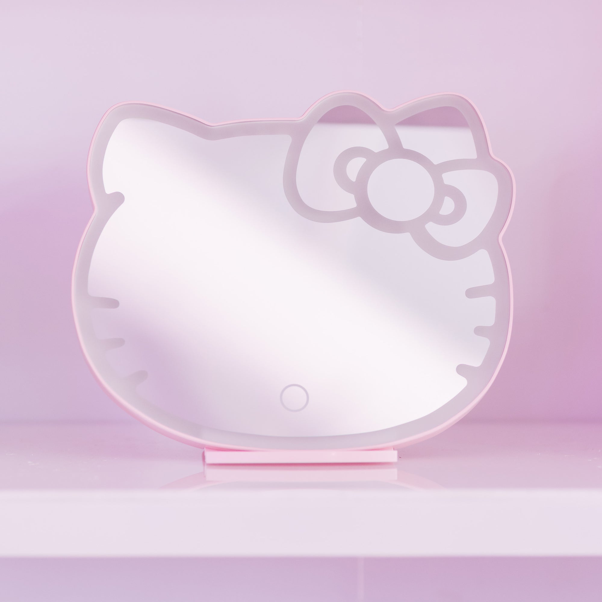 Hello Kitty® Supercute Tri-Tone LED Table Mirror