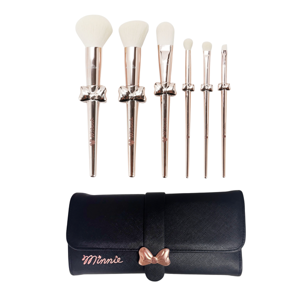 Minnie Mouse Luxe 6-PC Makeup Brush Set • Impressions Vanity Co.
