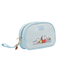 Impressions Vanity with BT21 CORE Arch Makeup Bag w/ Wristlet