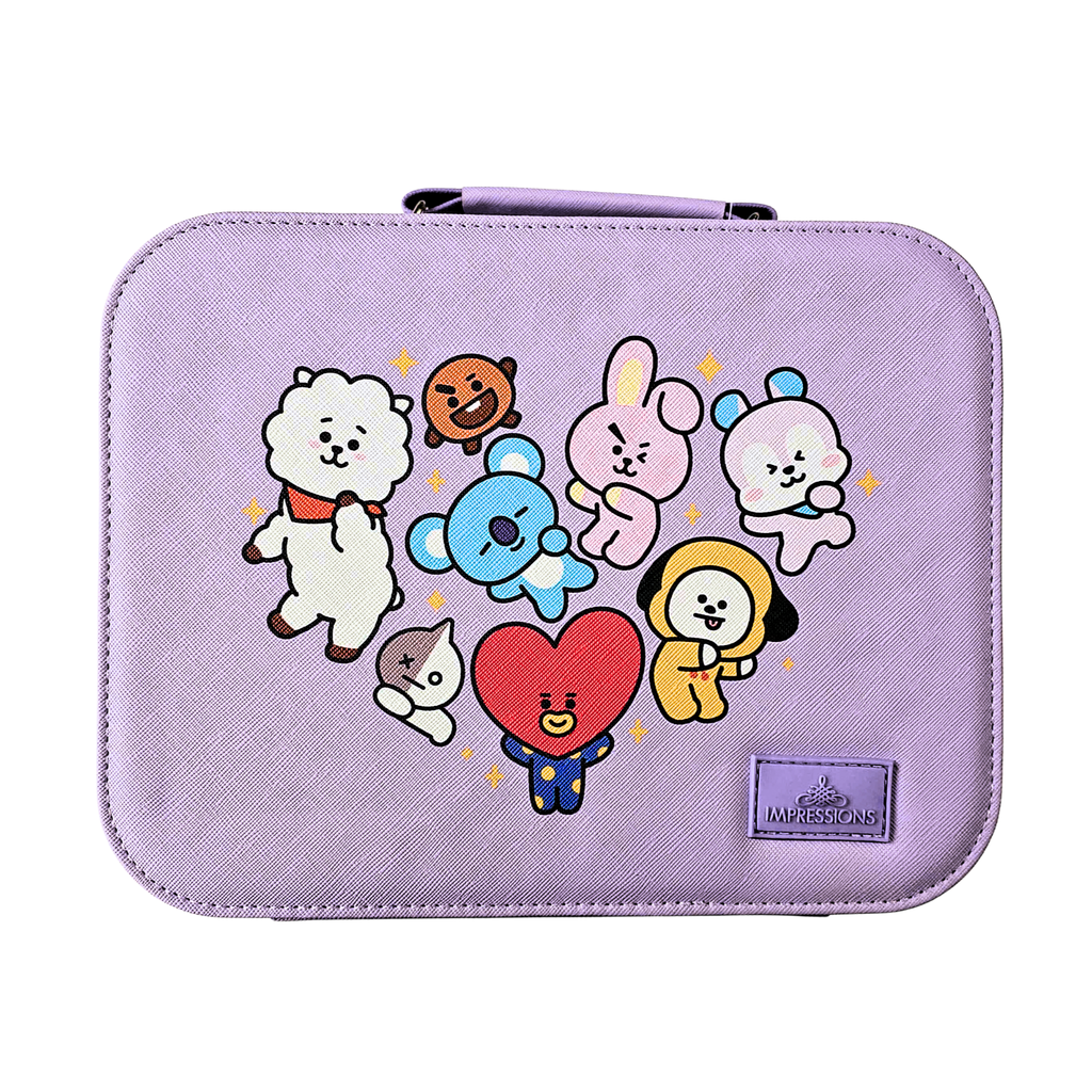★希少★ BTS UNDERCOVER MISSION ミニポーチ V テテ Impressions Vanity with BT21 CORE Makeup Case • Impressions Vanity Co.