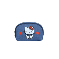 Hello Kitty® Denim 3-PC Makeup Bag Set