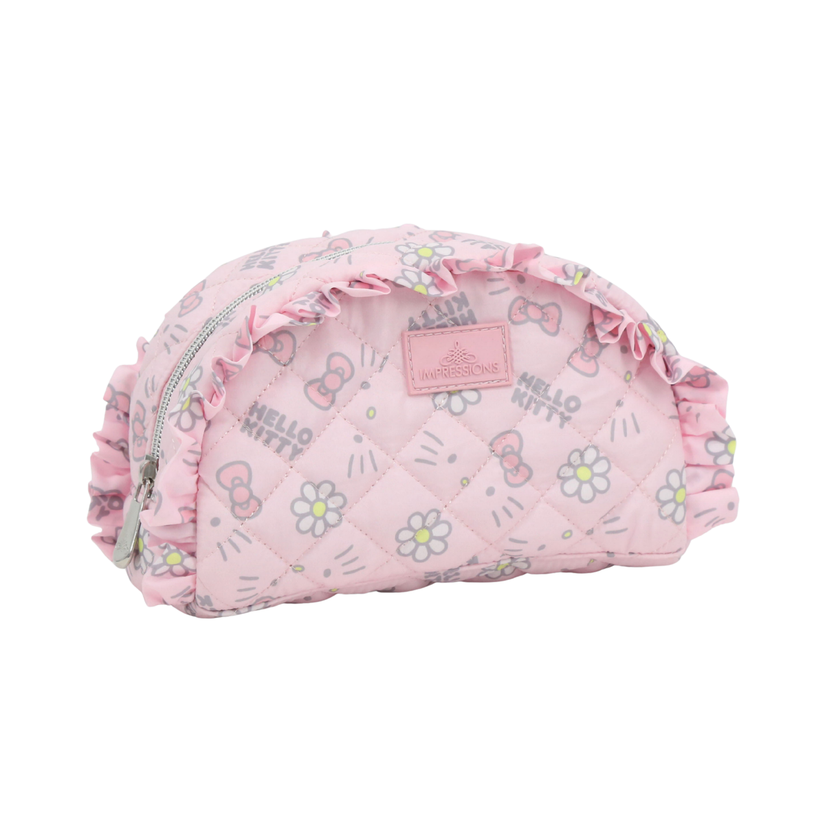 Hello Kitty® Daisies Ruffle Arch Pouch