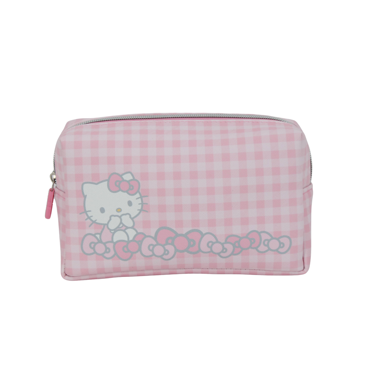 Hello Kitty® PINK Gingham Cosmetic Pouch