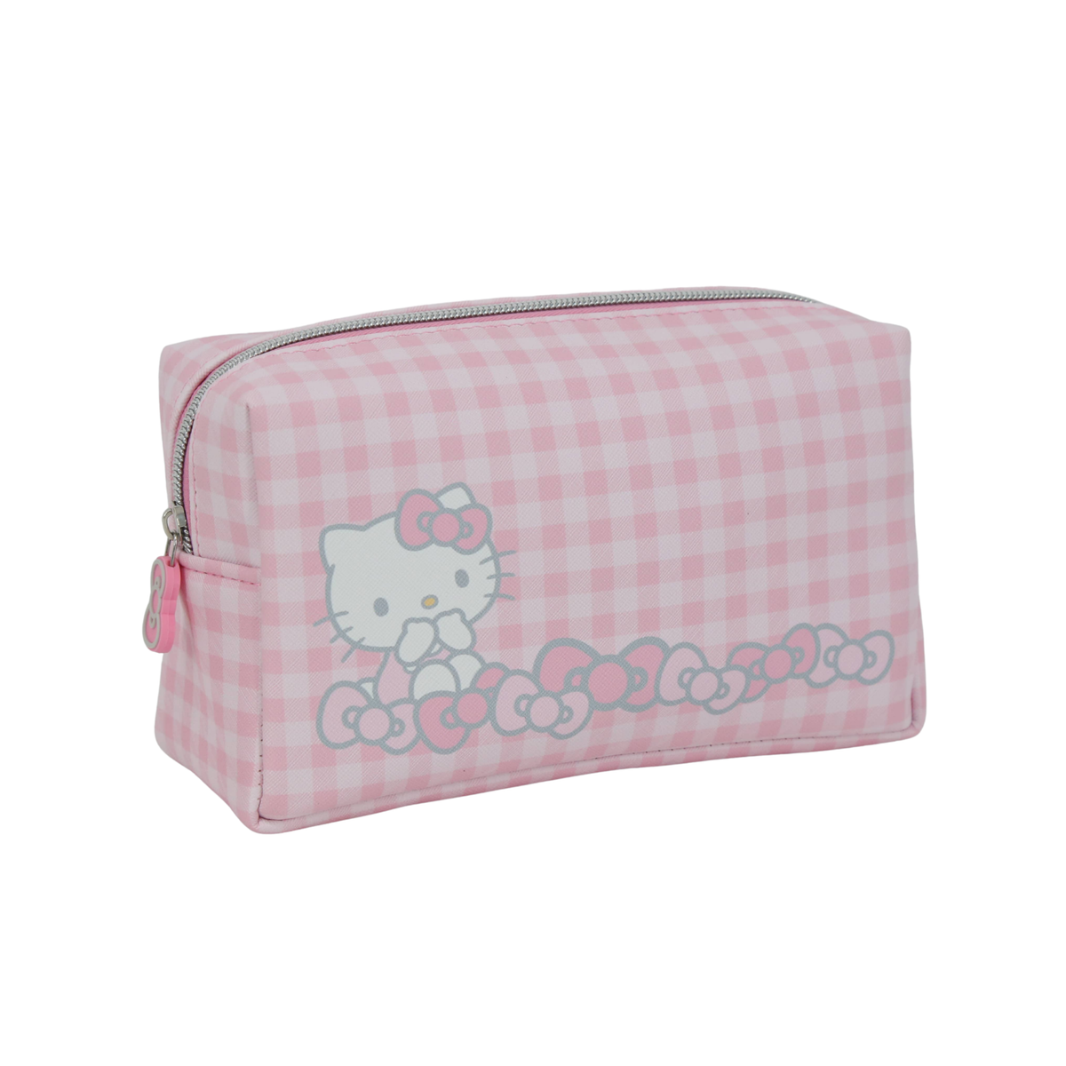 Hello Kitty® PINK Gingham Cosmetic Pouch