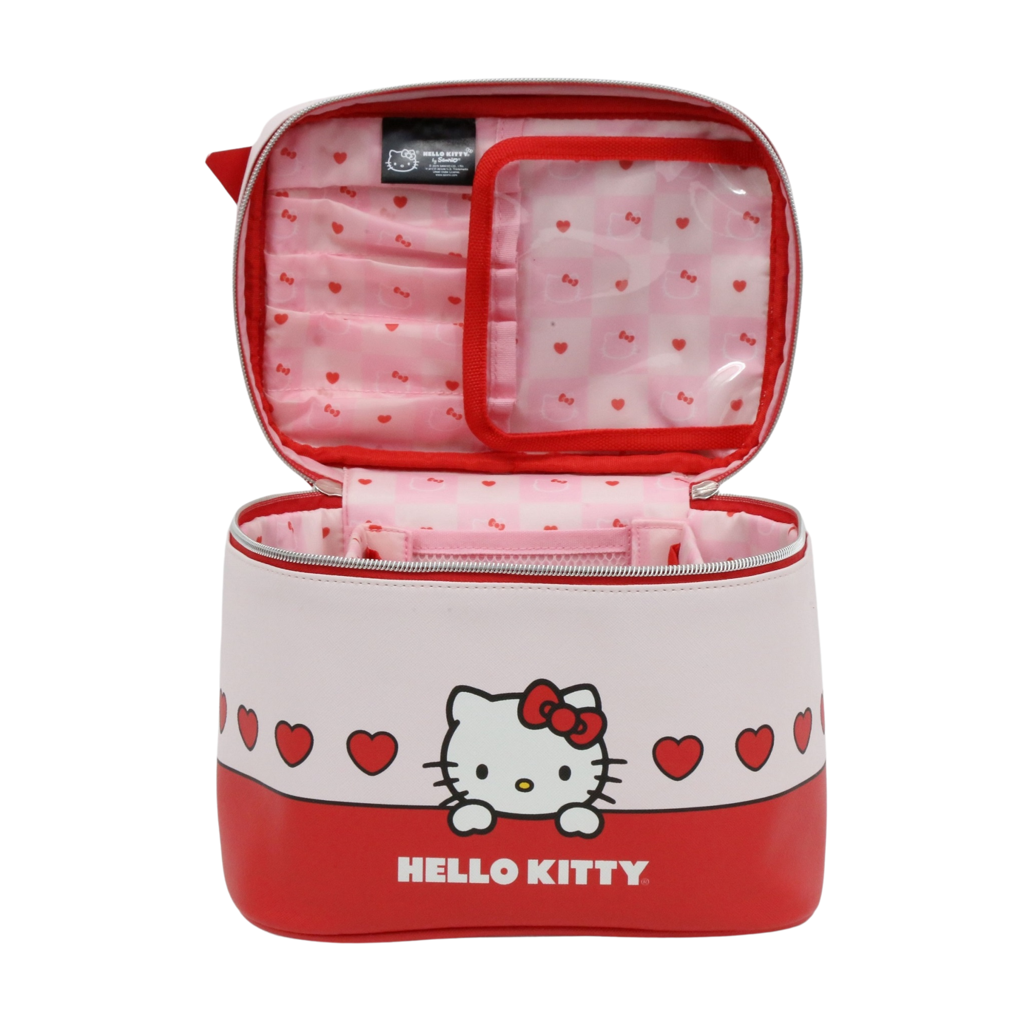 Hello Kitty® "Hearts" Train Case