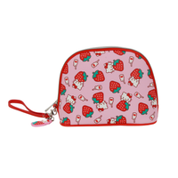 Hello Kitty® Strawberries Cosmetic Arch Bag w/ Wristlet