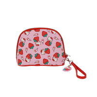 Hello Kitty® Strawberries Cosmetic Arch Bag w/ Wristlet