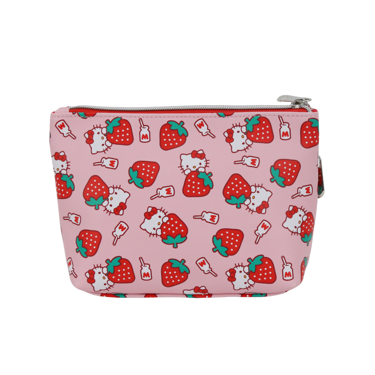 Hello Kitty® Strawberries Double Zipper Pouch