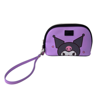 Kuromi™ "Mischief" Arch Cosmetic Bag w/ Wristlet