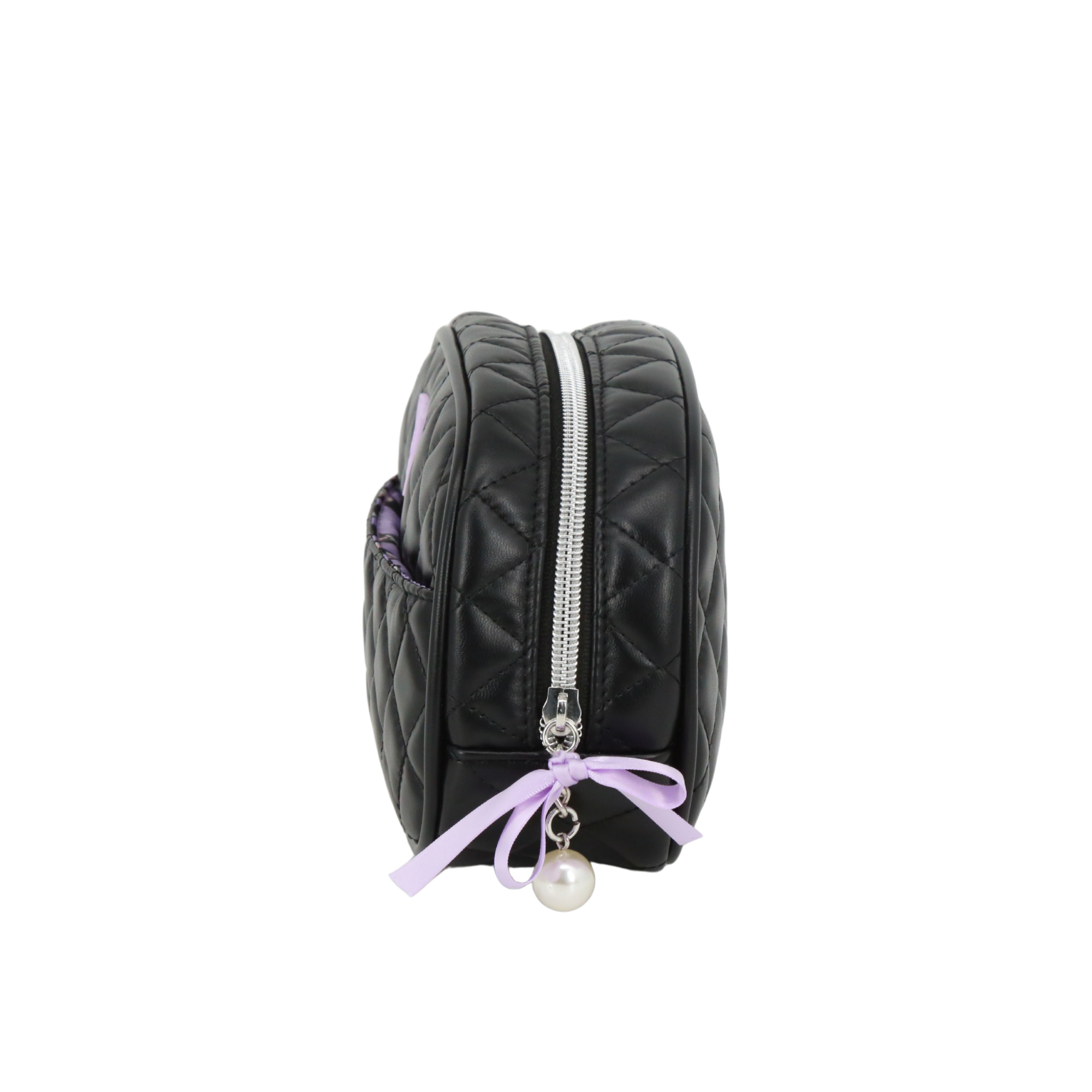 Kuromi™ Quilted Cosmetic Pouch