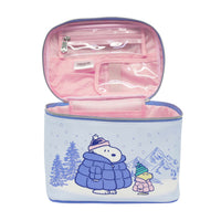 Peanuts™ Snoopy Winter Makeup Train Case