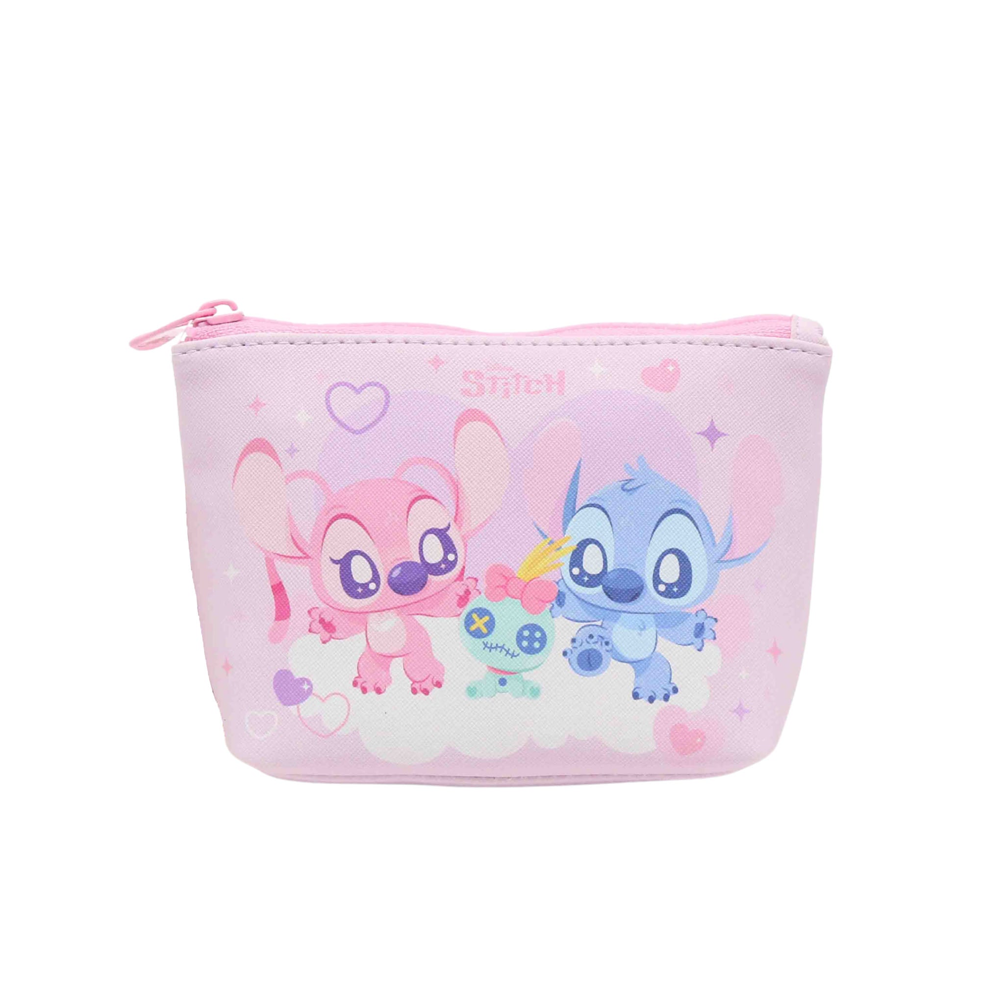 Stitch & Angel Cosmetic Pouch • Impressions Vanity Co.