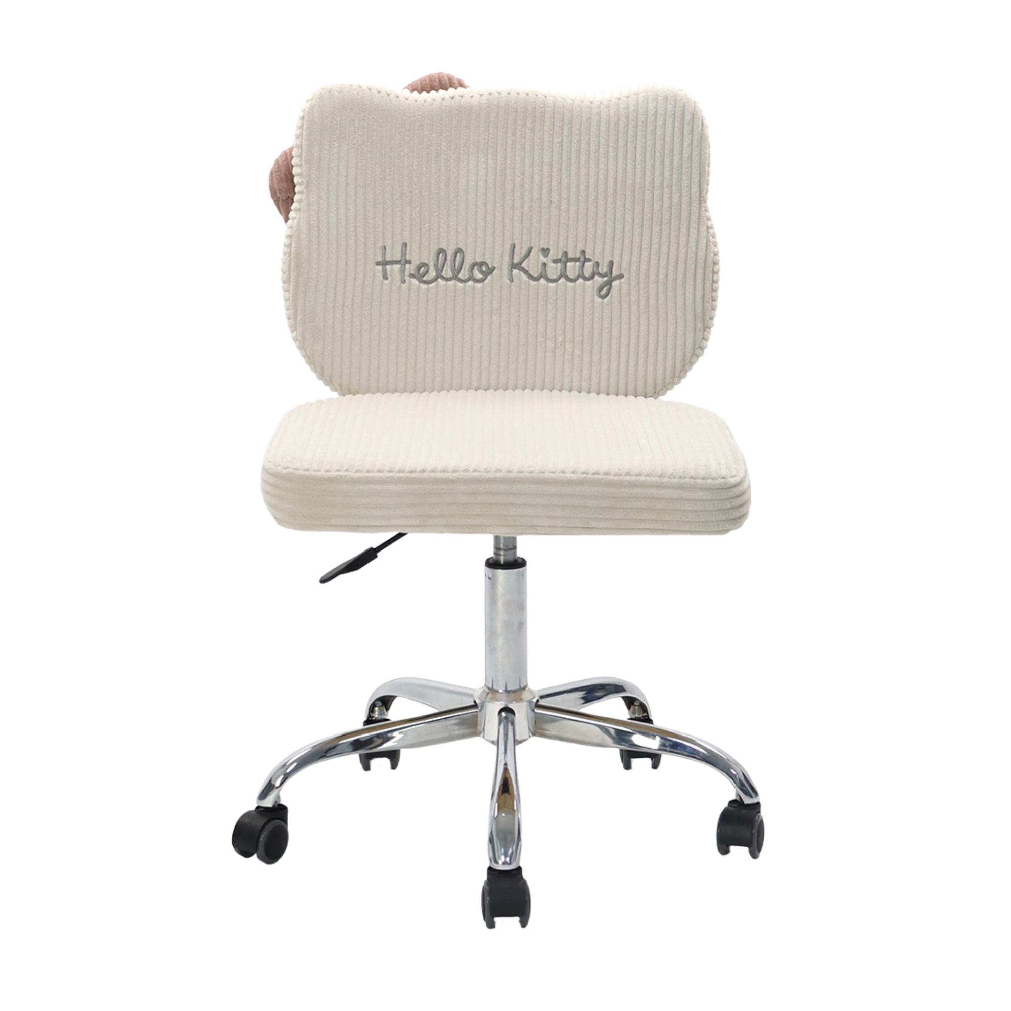 Hello Kitty® Corduroy Swivel Vanity Chair