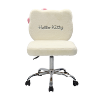 Hello Kitty® Teddy Fur Swivel Vanity Chair