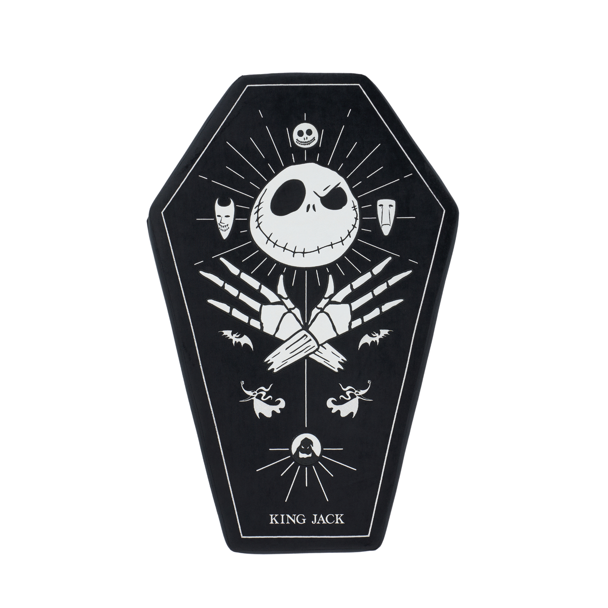 Jack Skellington Coffin Storage Bench