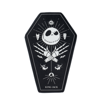 Jack Skellington Coffin Storage Bench