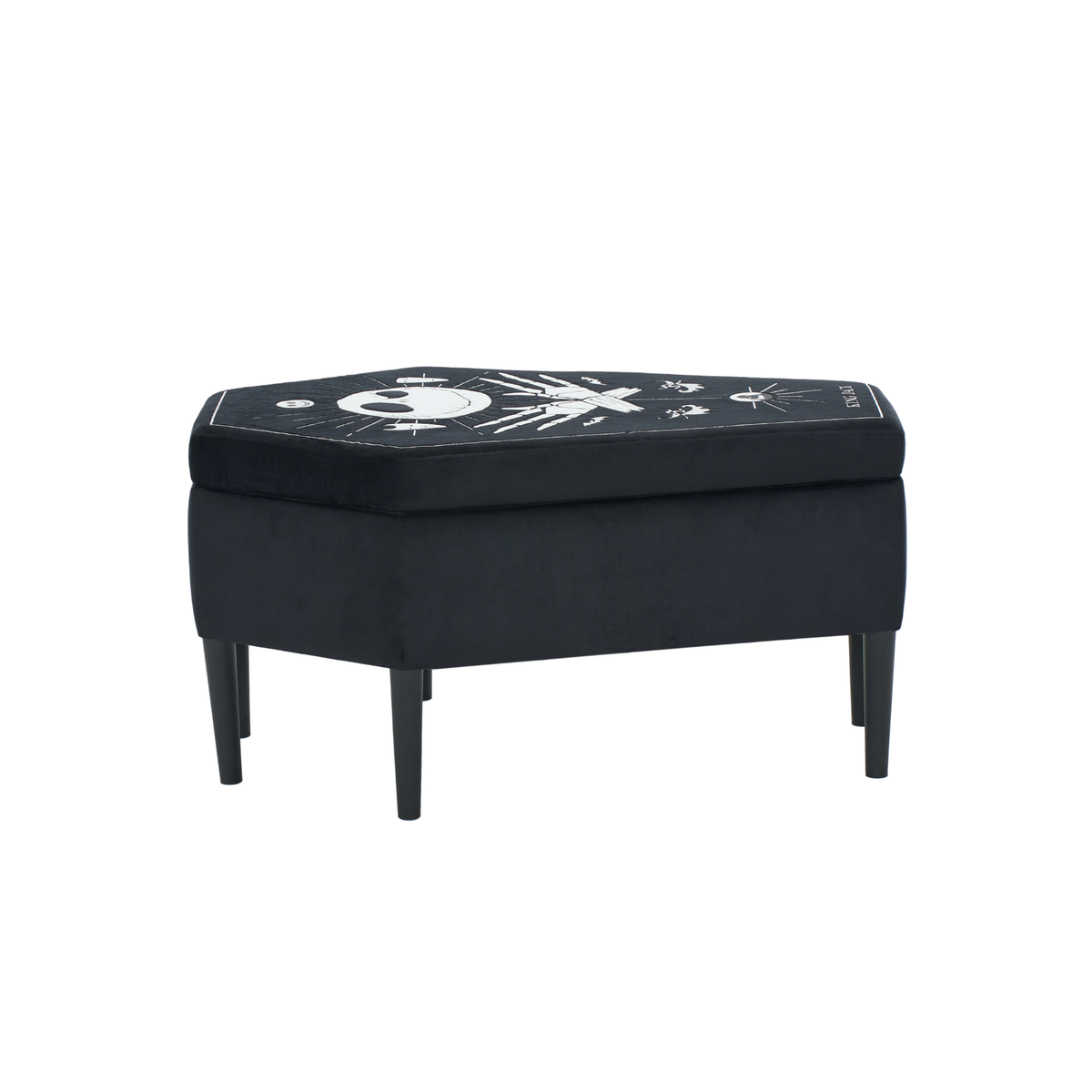 Jack Skellington Coffin Storage Bench