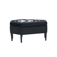 Jack Skellington Coffin Storage Bench