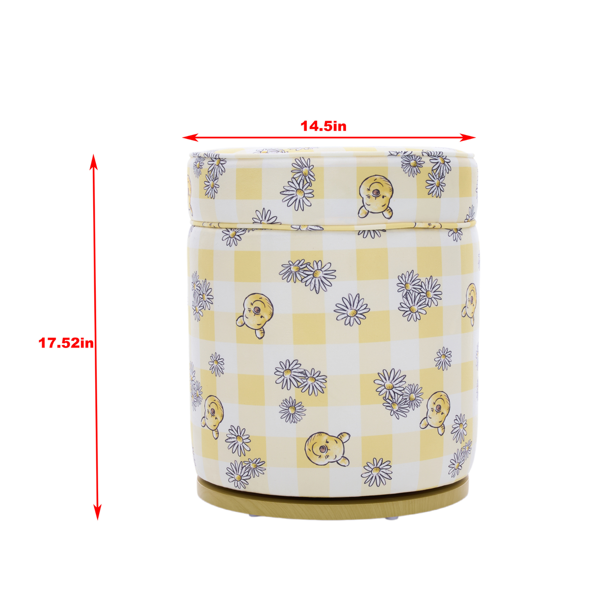 Winnie the Pooh™ "Daisy" Swivel Storage Ottoman