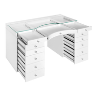 SlayStation® Concave Pro 2.0 Vanity Table w/ LED Light