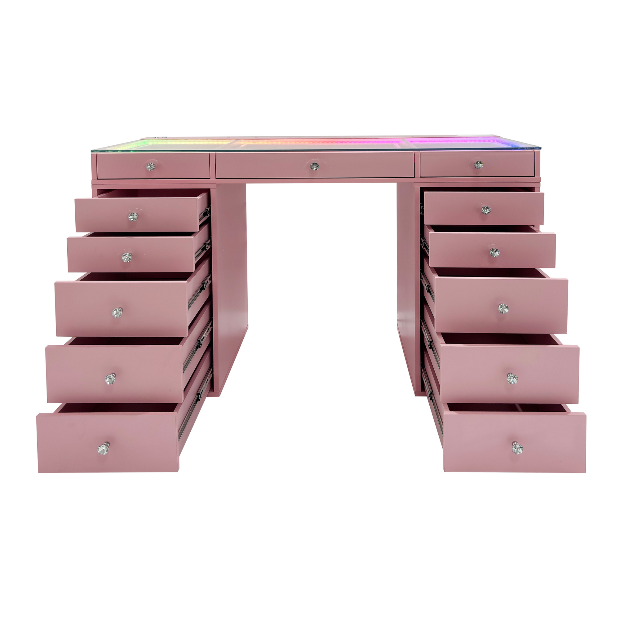 SlayStation® Lumina Plus 2.0 Vanity Table w/ RGB Light