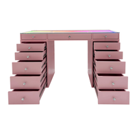 SlayStation® Lumina Plus 2.0 Vanity Table w/ RGB Light