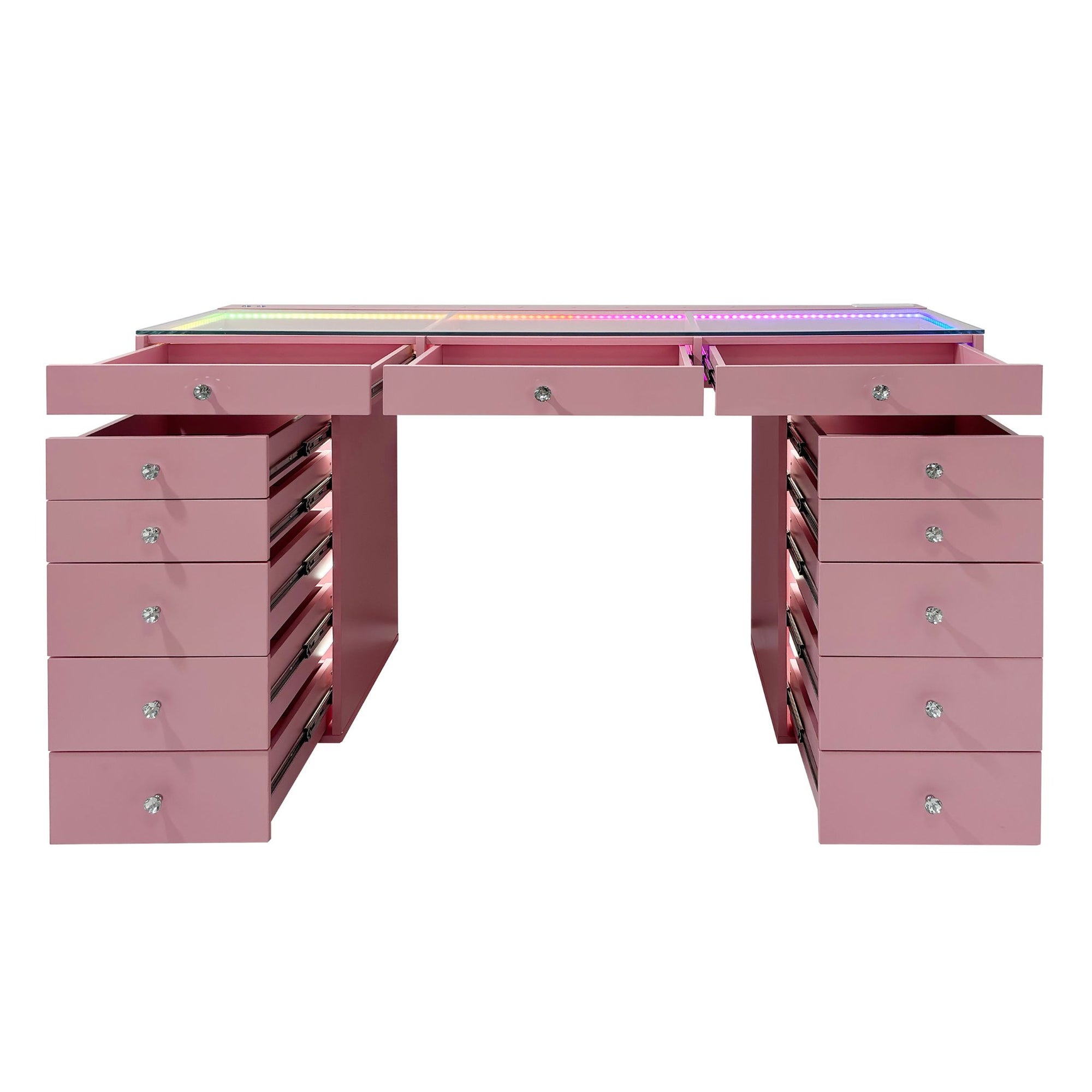 SlayStation® Lumina Pro 2.0 Vanity Table w/ RGB Light