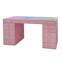 SlayStation® Lumina Pro 2.0 Vanity Table w/ RGB Light