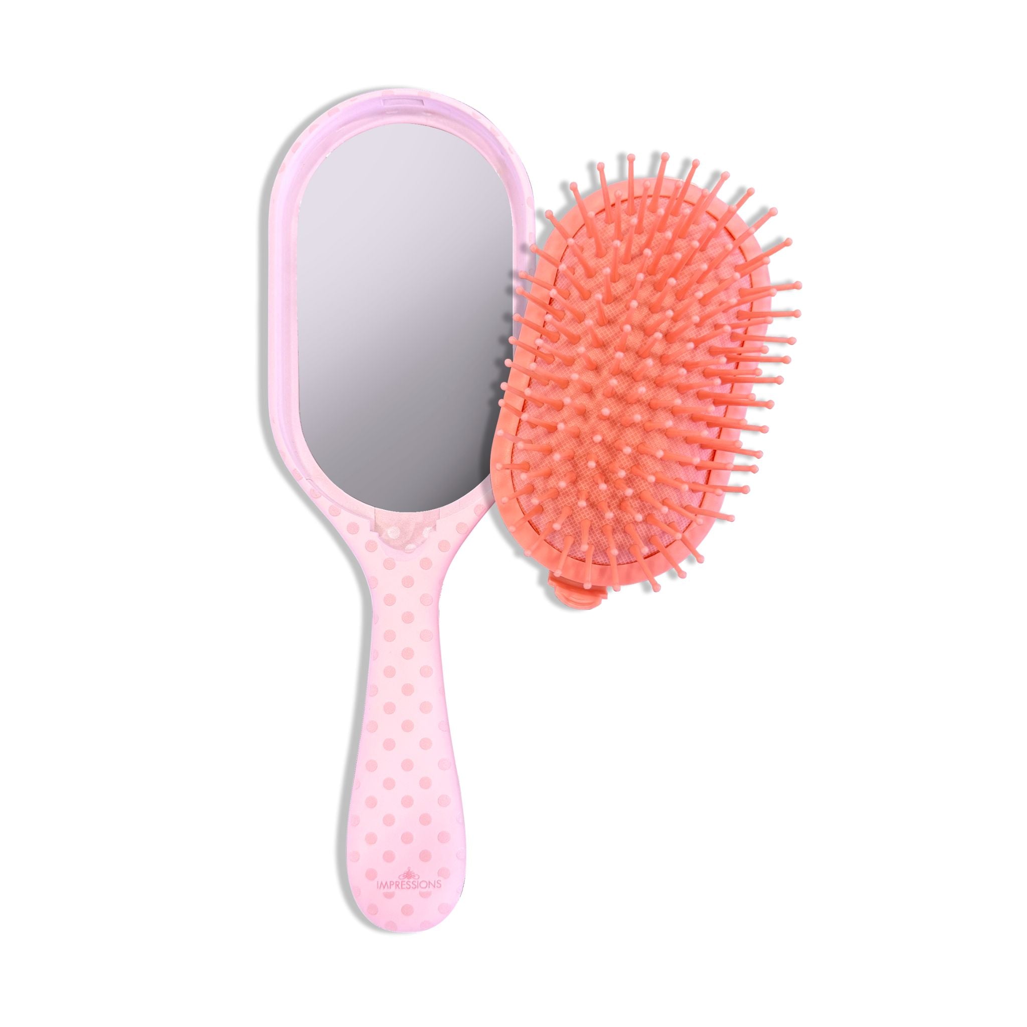 Peanuts™ Snoopy 2-in-1 Hair Brush w/ Mirror • Impressions Vanity Co.