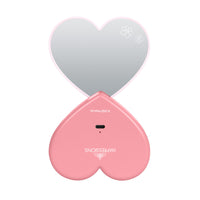 Peanuts™ Snoopy Swivel Heart Bow LED Compact Mirror