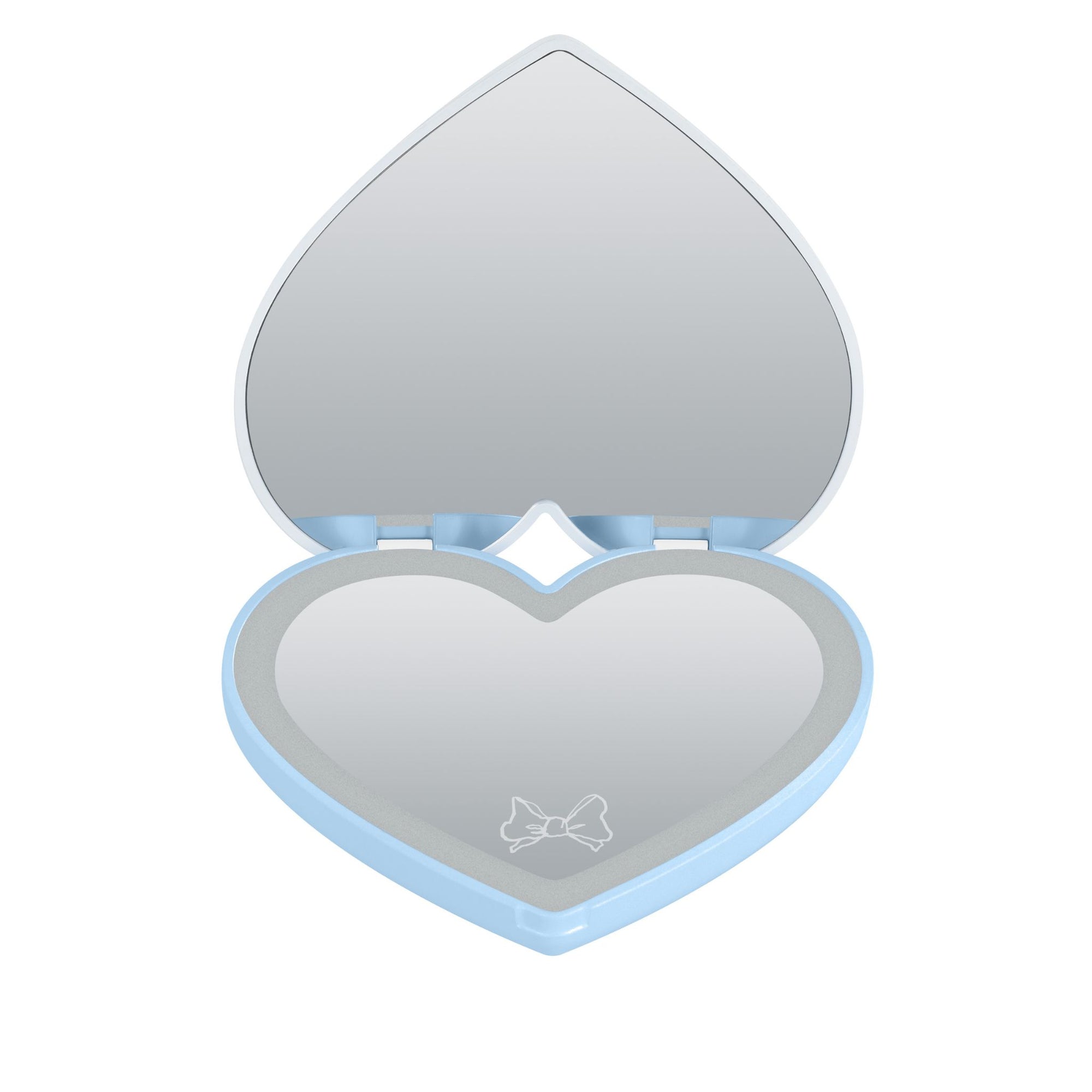 Peanuts™ Snoopy Heart Bow LED Compact Mirror