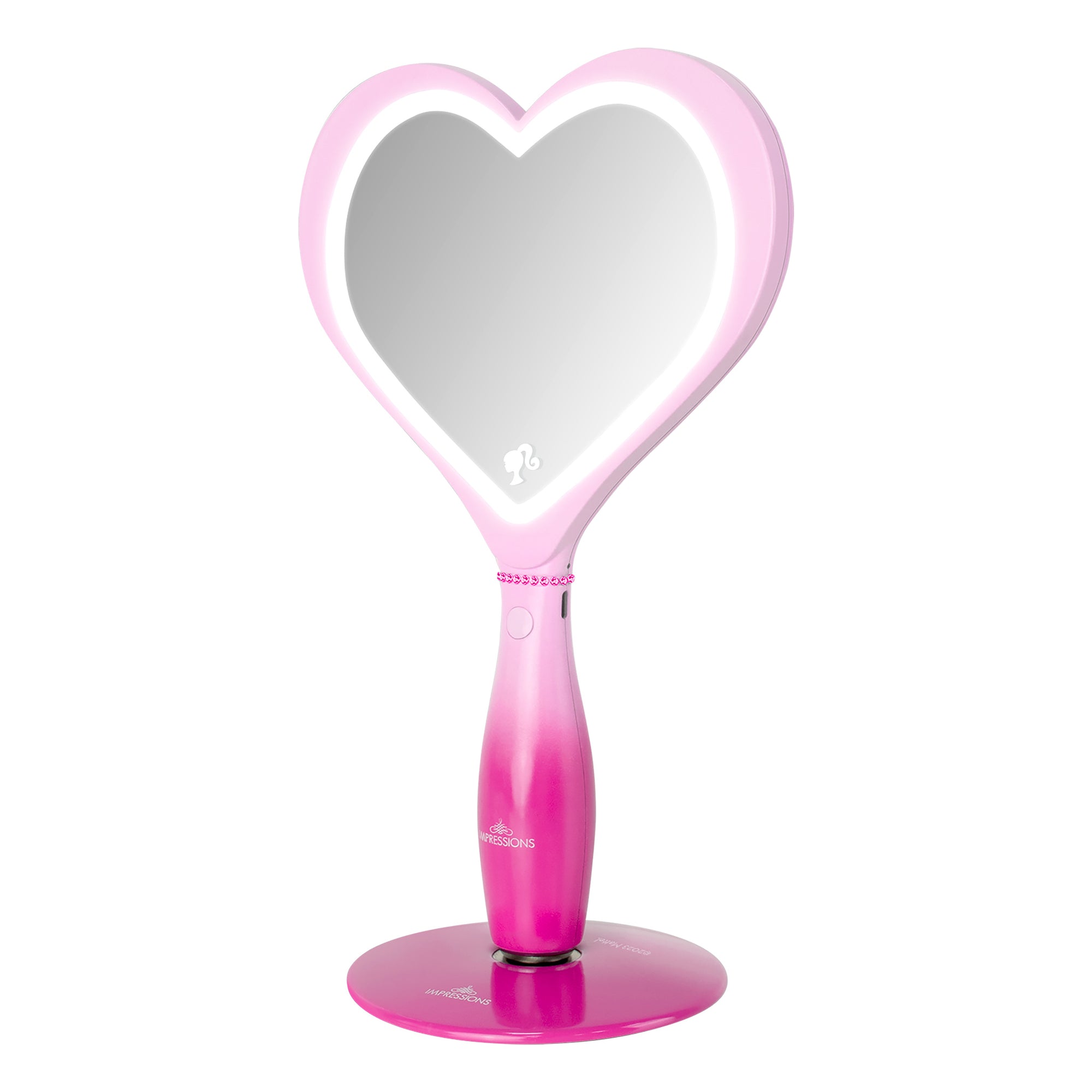 Barbie Handheld Heart Mirror-45