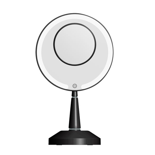 Bijou 2.0 LED Handheld Mirror w/ 5x Magnified Mirror • Impressions