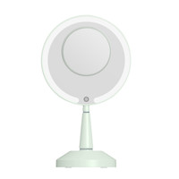 Bijou 2.0 LED Handheld Mirror w/ 5x Magnified Mirror