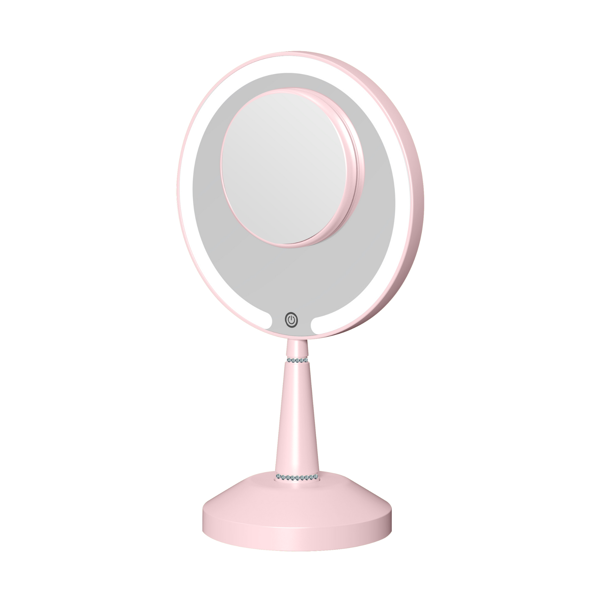 Bijou 2.0 LED Handheld Mirror w/ 5x Magnified Mirror