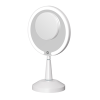 Bijou 2.0 LED Handheld Mirror w/ 5x Magnified Mirror
