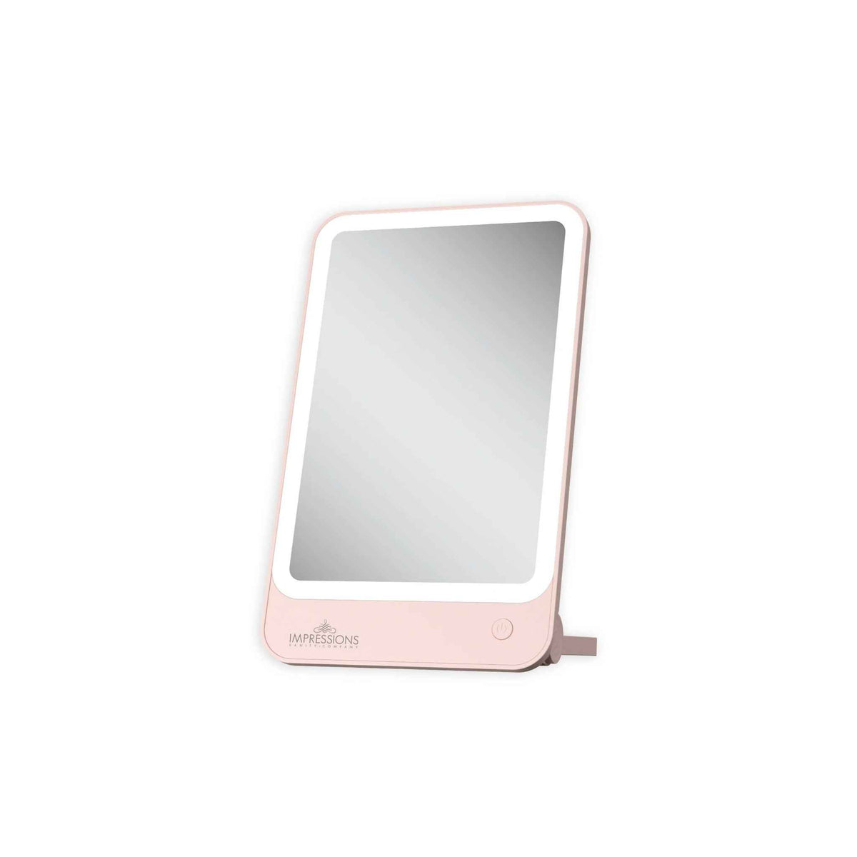 Chic Tri-Tone LED Makeup Mirror with Stand