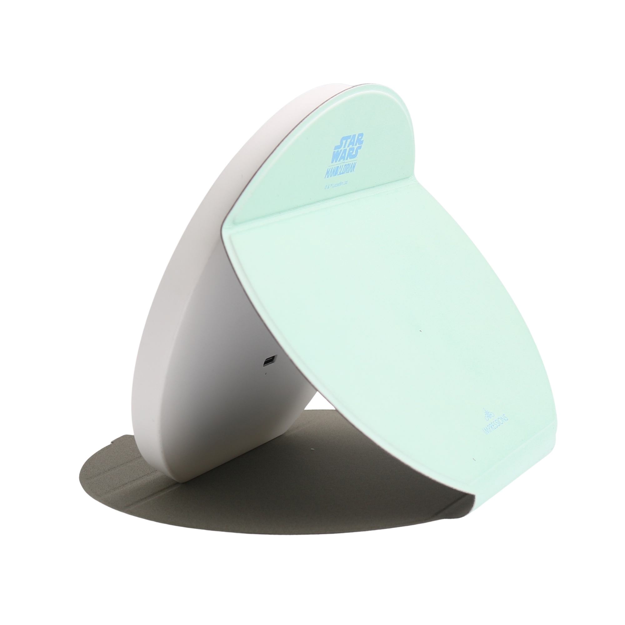 Grogu™ "Floating Frogs" Round Folio LED Makeup Mirror