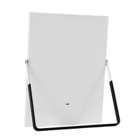 Back View White The Muse Tri Tone LED Easel Makeup Mirror Impressions Vanity