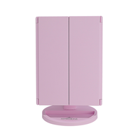 Touch Trifold 2.0 LED Makeup Mirror with Magnification
