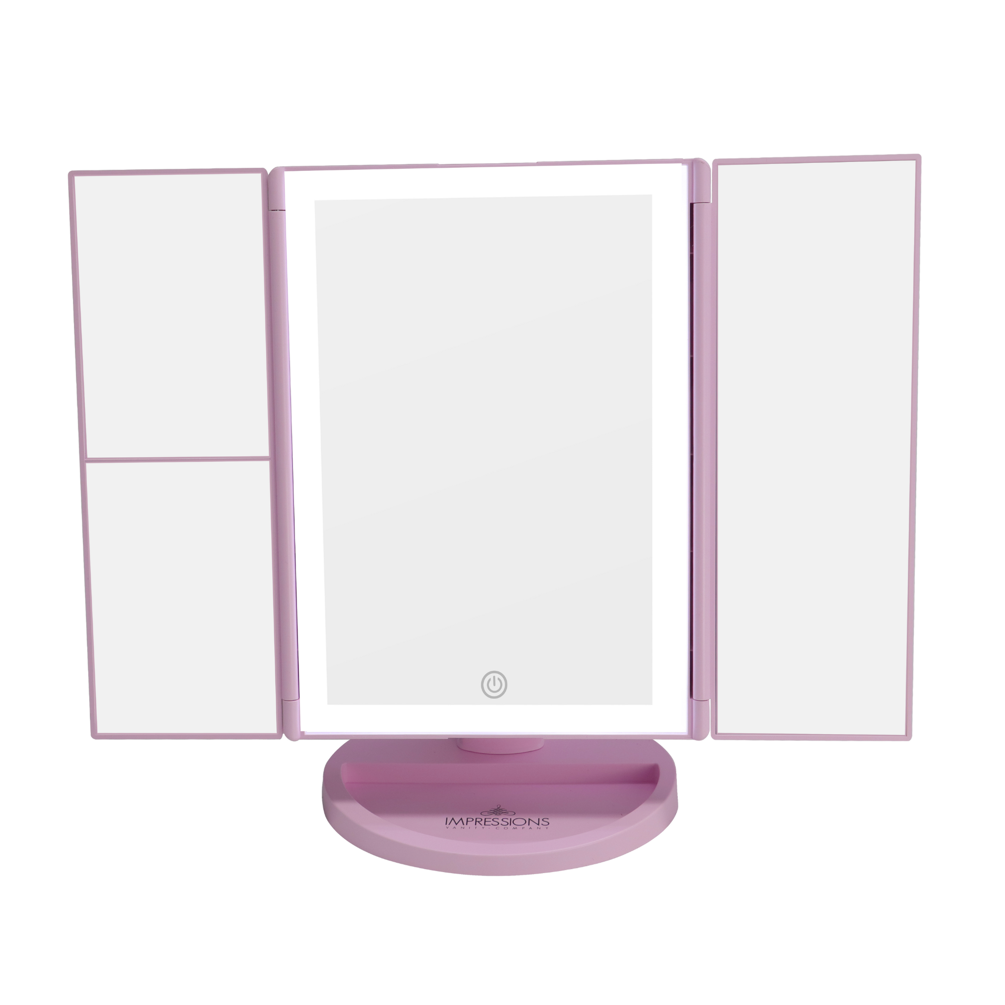Touch Trifold 2.0 LED Makeup Mirror with Magnification
