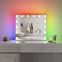 AuraVitra RGB Backlit Midi Vanity Mirror