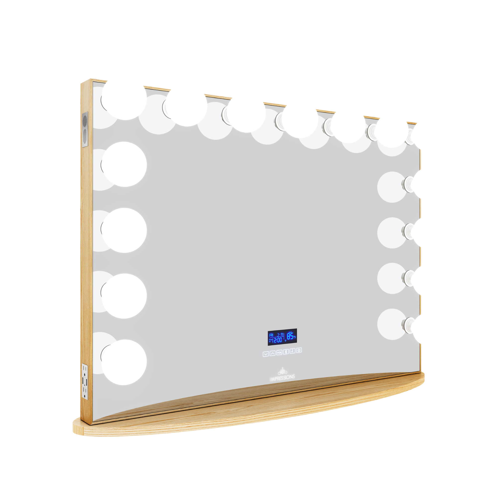 Hollywood Glow Pro "Faux Finish" Vanity Mirror