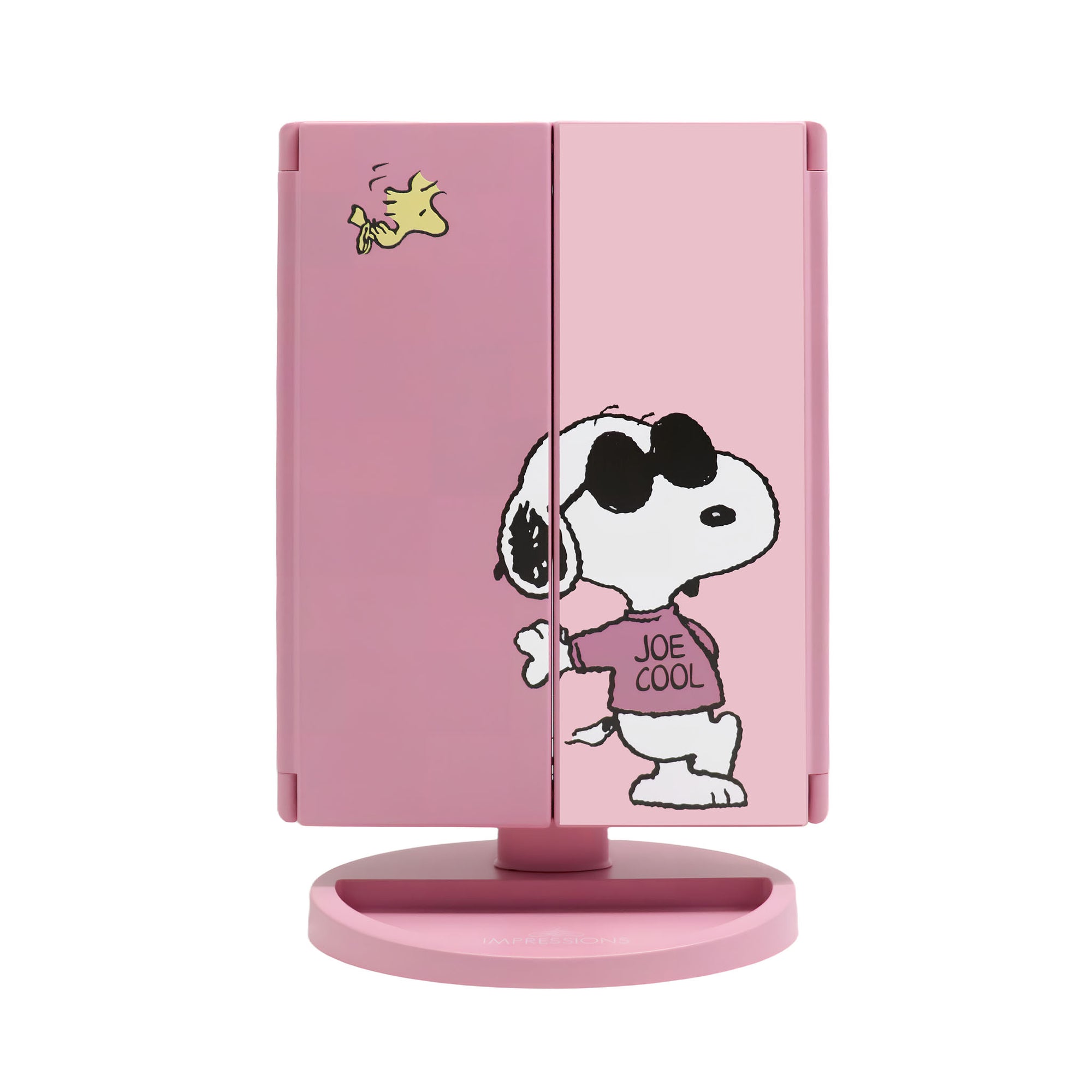 Peanuts™ "Joe Cool" LED Trifold Tabletop Mirror
