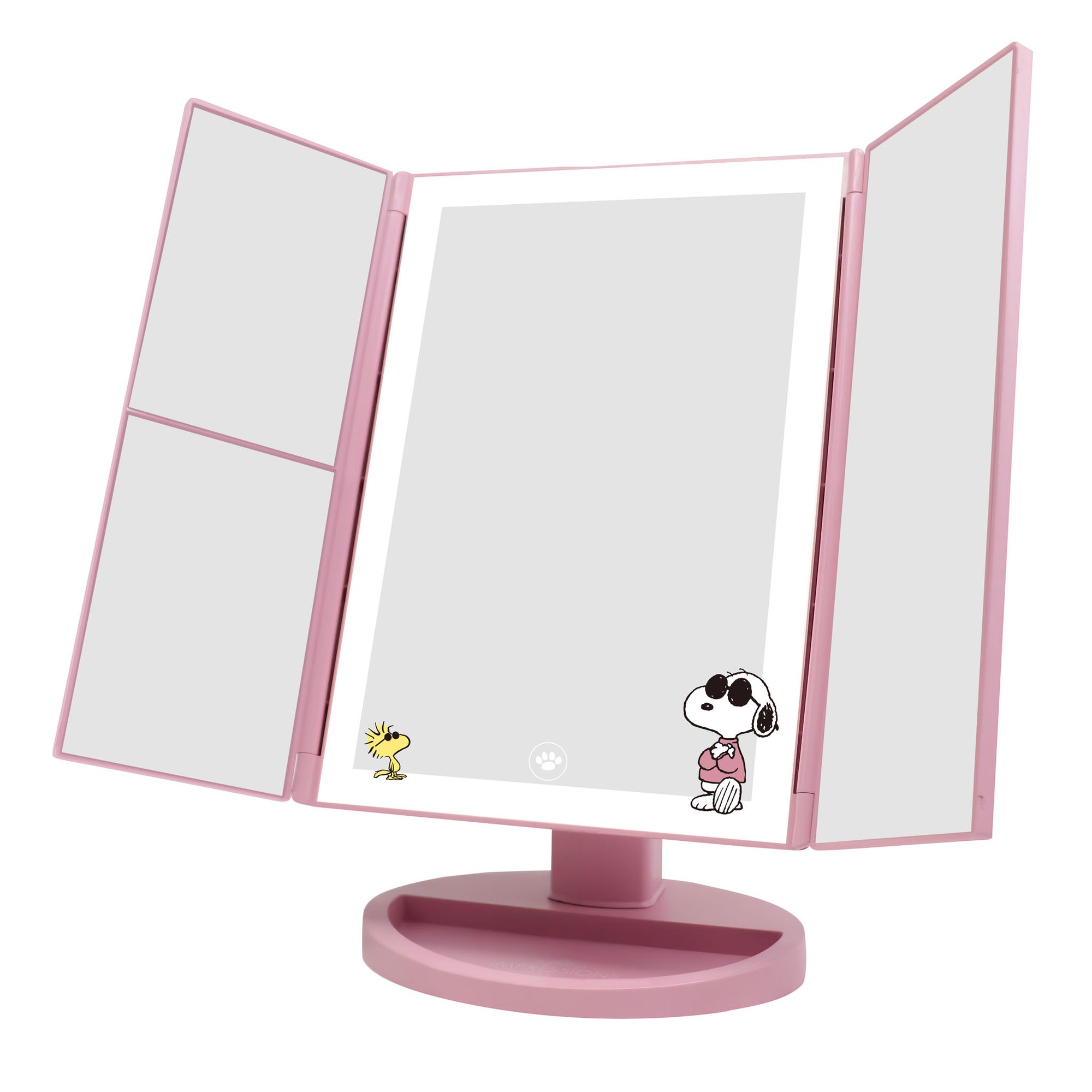 Peanuts™ "Joe Cool" LED Trifold Tabletop Mirror