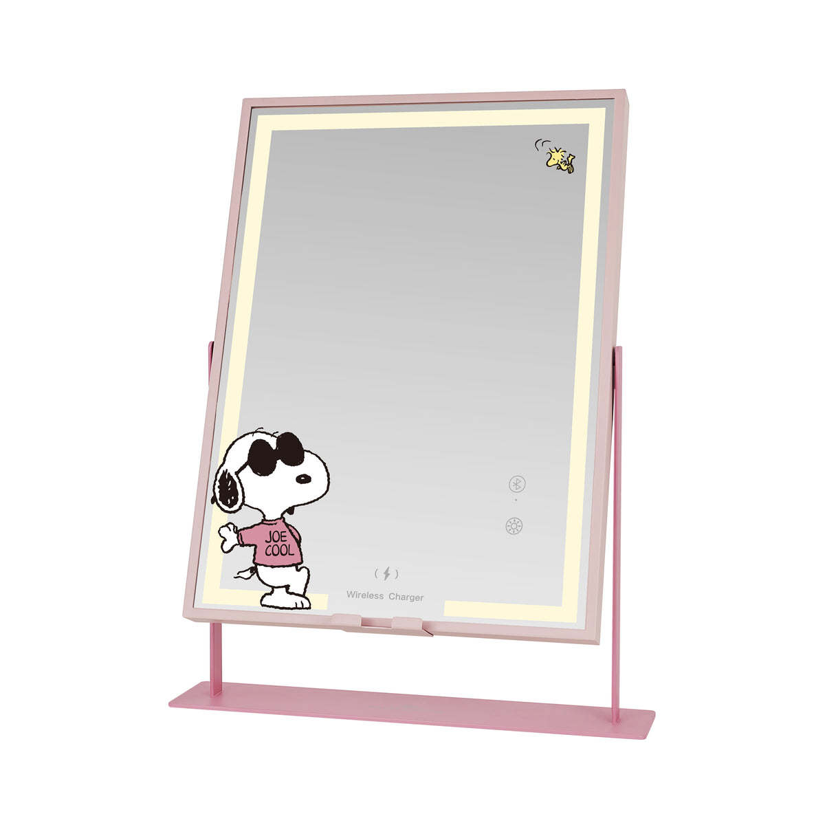 Peanuts™ "Joe Cool" LED Makeup Mirror w/ Bluetooth Speakers