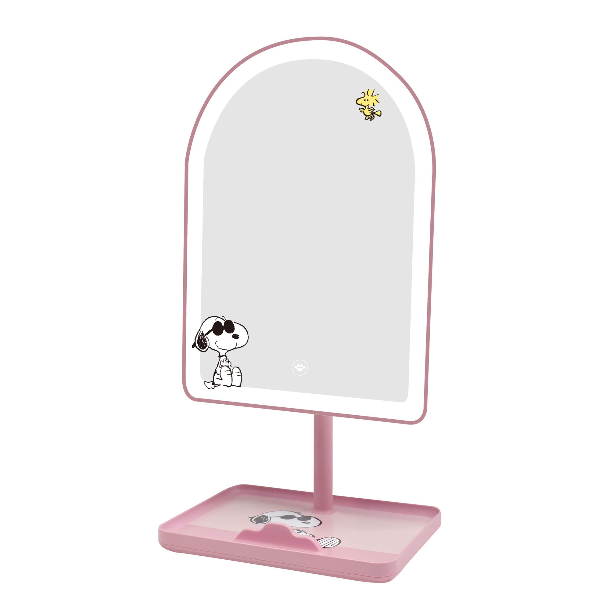 Peanuts™ "Joe Cool" Arch Tri-Tone LED Tabletop Makeup Mirror